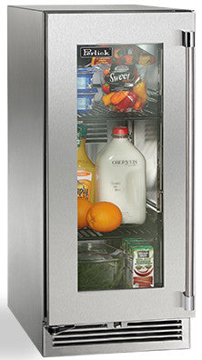 Perlick 15" Signature Series Marine & Coastal Refrigerator - Outdoor Single Zone Refrigerator - HP15RM-4