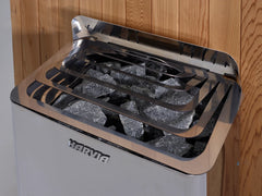 Golden Designs "Gargellen" 5 Person Hybrid (PureTech™ Full Spectrum IR or Traditional Stove) Outdoor Sauna Canadian Hemlock - GDI-8125-01