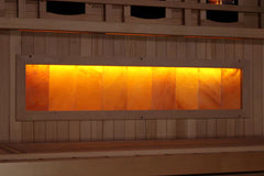 Golden Design 8000 Reserve Series Full Spectrum PureTech™ FAR Infrared Sauna Corner Unit with Himalayan Salt Bar , Near Zero EMF  3-Person - GDI-8035-03