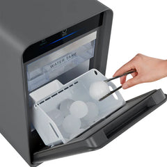 Forno Sferico 11-Inch Ice Maker, 32 Clear 2-Inch Slow-Melting Spheres Daily, Stores More Than 10 Balls - FIMFS7352-11