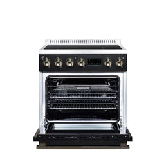 Forno Torino 30 Inch Induction Range with True Convection and Air Fry - FFSIN0936-30 - The Home Selection