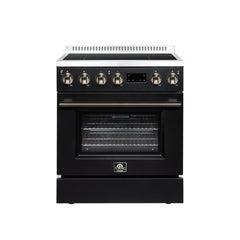 Forno Torino 30 Inch Induction Range with True Convection and Air Fry - FFSIN0936-30 - The Home Selection