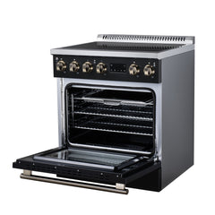 Forno Torino 30 Inch Induction Range with True Convection and Air Fry - FFSIN0936-30 - The Home Selection