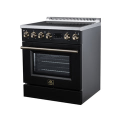 Forno Torino 30 Inch Induction Range with True Convection and Air Fry - FFSIN0936-30 - The Home Selection