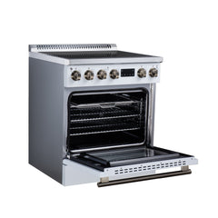 Forno Torino 30 Inch Induction Range with True Convection and Air Fry - FFSIN0936-30 - The Home Selection