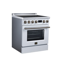 Forno Torino 30 Inch Induction Range with True Convection and Air Fry - FFSIN0936-30 - The Home Selection