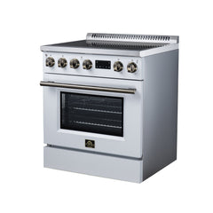 Forno Torino 30 Inch Induction Range with True Convection and Air Fry - FFSIN0936-30 - The Home Selection