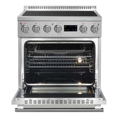 Forno Torino 30 Inch Induction Range with True Convection and Air Fry - FFSIN0936-30