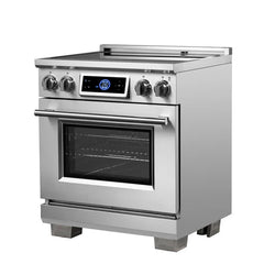 Forno Maximus 30-Inch Induction Range – Stainless Steel – Air Fryer – True Convection – Air Sous Vide – 4.32 Cu. Ft. Oven - FFSIN0968-30