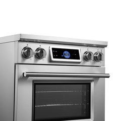 Forno Maximus 30-Inch Induction Range – Stainless Steel – Air Fryer – True Convection – Air Sous Vide – 4.32 Cu. Ft. Oven - FFSIN0968-30