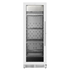 KingsBottle 24 Inch Glass Door Home and Commercial Upright Steak Ager Refrigerator