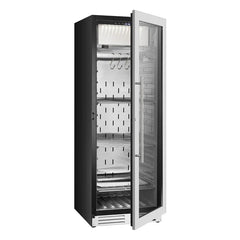 KingsBottle 24 Inch Glass Door Home and Commercial Upright Steak Ager Refrigerator