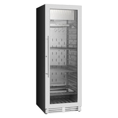 KingsBottle 24 Inch Glass Door Home and Commercial Upright Steak Ager Refrigerator