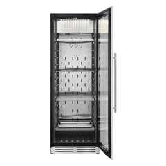KingsBottle 24 Inch Glass Door Home and Commercial Upright Steak Ager Refrigerator