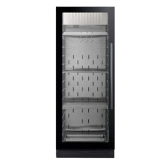 KingsBottle 24 Inch Glass Door Home and Commercial Upright Steak Ager Refrigerator