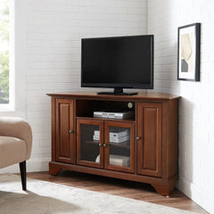 Crosley Lafayette Corner Tv Stand For 50+ Inch Tv - KF10006BMA