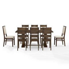 Crosley Joanna 126 Inch 9pc Dining Set - KF13071