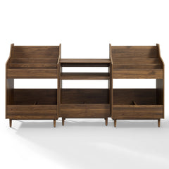 Crosley Liam 3pc Record Player Stand And Vinyl Storage Set - KF13124