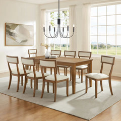 Crosley  Alessia 9-piece Dining Table Set For 8 - KF20059BR-CR