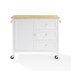 Crosley Soren Wood Top Kitchen Island/cart - KF30090NA-WH