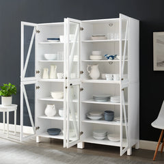 Crosley Cassai 2-piece Kitchen Storage Pantry Set - KF33027