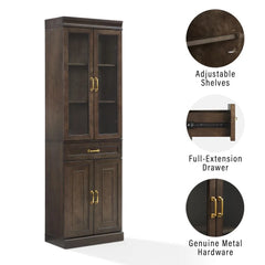 Crosley Stanton Glass Door Pantry - KF33032