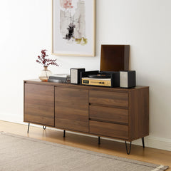 Crosley Teagan Record Storage Sideboard - KF33040BR