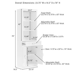 Crosley Stanton 3-piece Sideboard And Bar Cabinet Set - KF33043WH