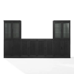 Crosley Essen 3-piece Sideboard And Glass Door Pantry Set - KF33068BK