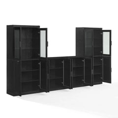 Crosley Essen 3-piece Sideboard And Glass Door Pantry Set - KF33068BK