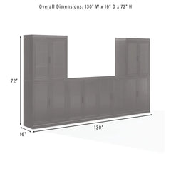 Crosley Essen 3-piece Sideboard And Glass Door Pantry Set - KF33068BK