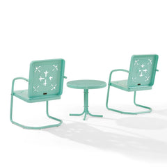 Crosley Azalea 3-piece Retro Outdoor Chair Set - KO10025
