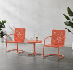 Crosley Azalea 3-piece Retro Outdoor Chair Set - KO10025