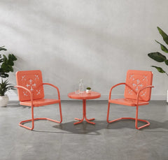 Crosley Azalea 3-piece Retro Outdoor Chair Set - KO10025