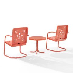 Crosley Azalea 3-piece Retro Outdoor Chair Set - KO10025