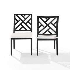 Crosley Locke 2pc Outdoor Dining Chair Set - KO60050MB-CR