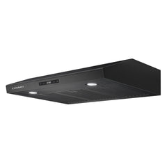 Cosmo Cosmo 30 in. Haven Collection 500 CFM Ducted Under Cabinet Range Hood, Touch Controls, LED Lights in Matte Black - COS-KS6U30-BK