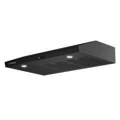Cosmo Cosmo 36 in. Haven Collection 500 CFM Ducted Under Cabinet Range Hood, Touch Controls, LED Lights in Matte Black - COS-KS6U36-BK