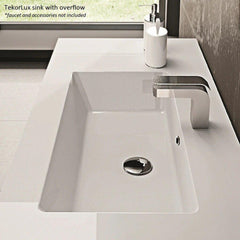 LaToscana Ameno 57" Tekorlux Vanity Top with Integrated Basin - LV122