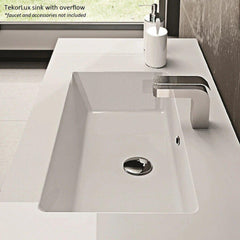 LaToscana Palio 22" Tekorlux Vanity Top with Integrated Basin - LV108