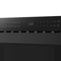 Cosmo 30 in. Haven Collection 1.2 cu. ft. Built-in Microwave Drawer, Presets, Touch Controls, Defrosting Rack, Matte Black - COS-MWD3012NHBK