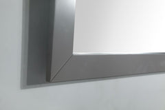 Bath Vanity  with Engineered Marble Top in White with Basin and Mirror - VA1060D