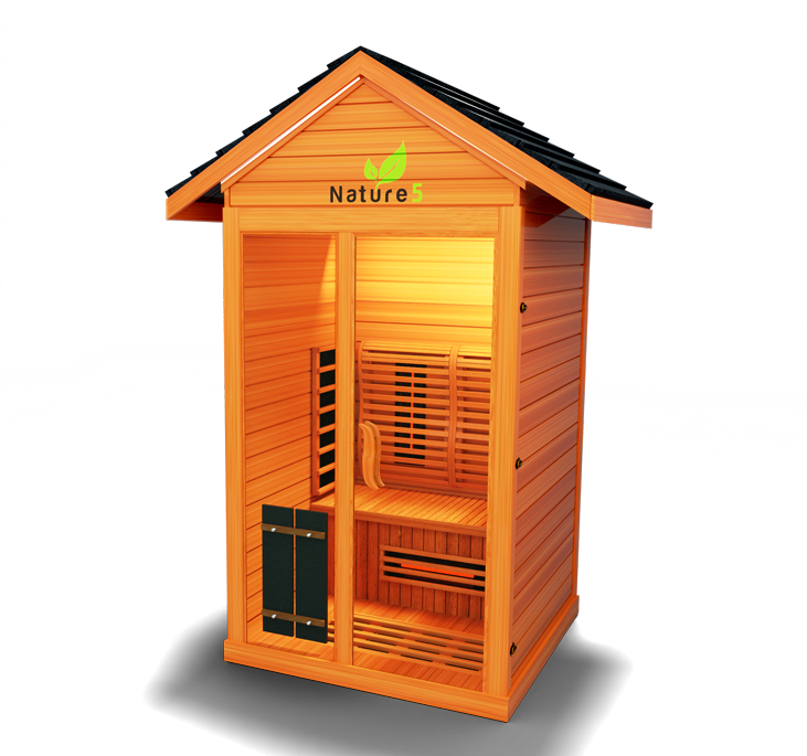 Medical Breakthrough Nature 5™ - Outdoor Sauna, 2 Person