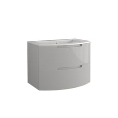 LaToscana Oasi 38" Wall Mounted Vanity Cabinet with 2 Curved Drawers - OAL036