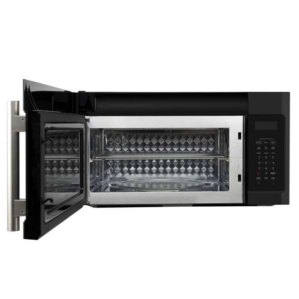 Forno Fornace 30-Inch Over the Range Convection Microwave, – 1.5 cu.ft, 300 CFM Vent, Touch Control, LED Light - FOTR3038-30