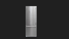 Fulgor Milano 30” Built-In Overlay Refrigerator – Seamless Design Integration - FM4BM30IFBI