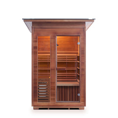 Enlighten Outdoor Dry Traditional Sauna - SunRise 2 Slope