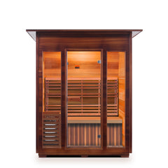Enlighten Dry Traditional Sauna - SunRise 3 Indoor