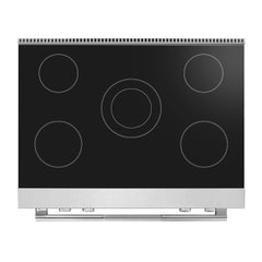 Cosmo 36 in. Stellar Collection 6.1 cu. ft. Electric Range, 5 Burner Ceramic Glass Cooktop, Convection Oven, Stainless Steel - COS-RES365SS