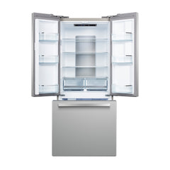 Cosmo Cosmo 30 in. 17.5 cu. ft. Counter Depth 3-Door French Door Refrigerator with Freezer Drawer in Fingerprint Resistant Stainless Steel - COS-RFFV183GHS